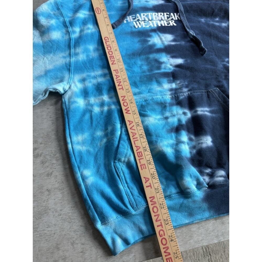 Niall Horan Heartbreak Weather UO Exclusive Tie Dye Hoodie Sweatshirt Blue S NWT - Picture 11 of 11